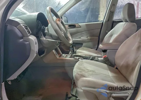 2010 Subaru Forester Xs из США, поврежденный, VIN JF2SH6BC9AG792168